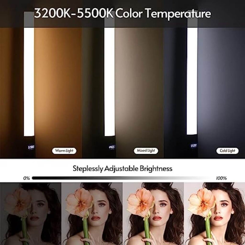 🌟 Bastão de Luz RGB Fotográfico: Transforme suas Fotos com Cores e Brilho Incríveis! 🌟 - Techguia