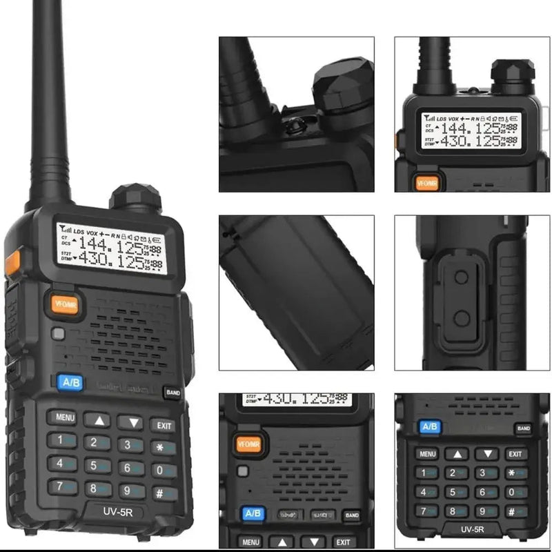 🚀 Descubra a Potência e Versatilidade do Radio Comunicador Transceptor Dual Band UV - 5R! 📻 - Techguia