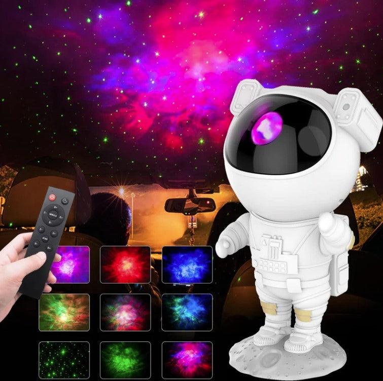 Projetor Luminária Astronauta Galaxy Techguia - Techguia